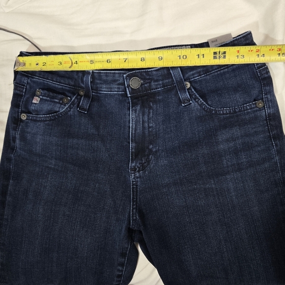 AG Jeans Prima Ankle Cigarette Leg Dark Wash Jeans Sz 27 contour 360 - Picture 12 of 14